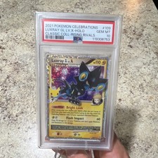 Pokémon TCG Luxray GL Lv.X Holo Level Up 109/111 Celebrations 2021 PSA 10