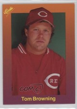 1989 Classic Update Orange Travel Edition Tom Browning #126 2k3