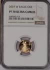 2007-W Gold Eagle 1/10 oz. $5 NGC PF70 Ultra Cameo