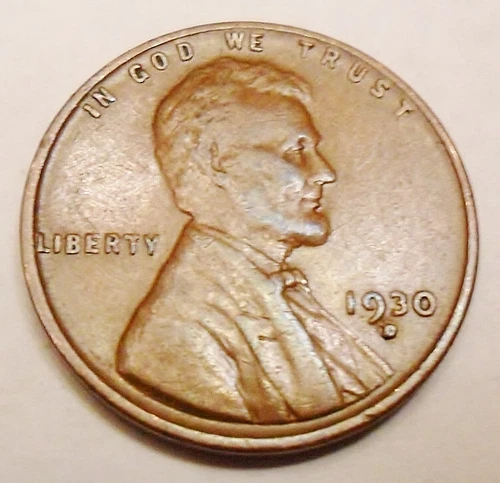 1930 D Lincoln Wheat Cent / Penny  *XF - EXTREMELY FINE*  *FREE SHIPPING*