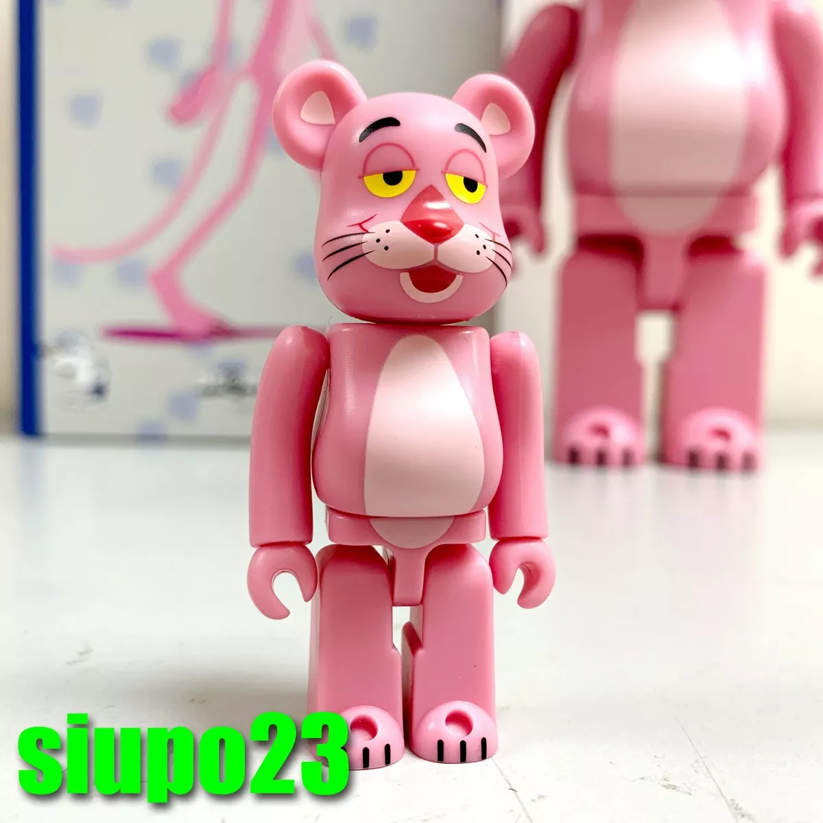 Medicom 400% + 100% Bearbrick ~ Pink Panther Be@rbrick