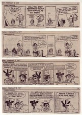 Tumbleweeds by Tom Ryan - Western humor 24 daily comic strips Complete Feb. 1977