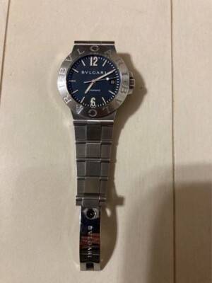 BVLGARI Diagono Sport LCV38S Automatic Black Dial Bracelet BVLGARI Diagono Sport LCV38S Automatic Black Dial Bracelet