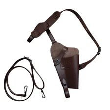 M7 M1911 Dark Brown Leather Shoulder Holster Leather-RIGHT HAND