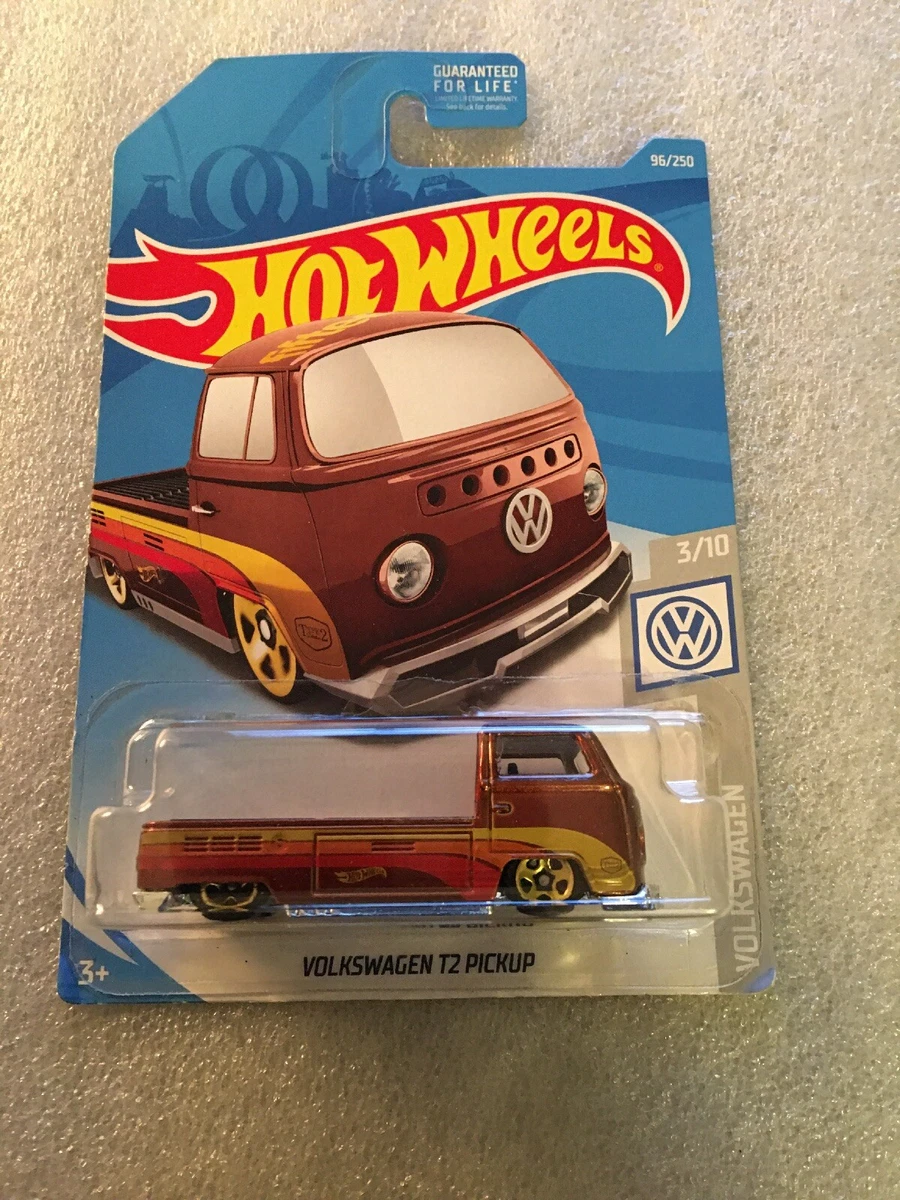 Hot wheels volkswagen sales t2 pickup 2019
