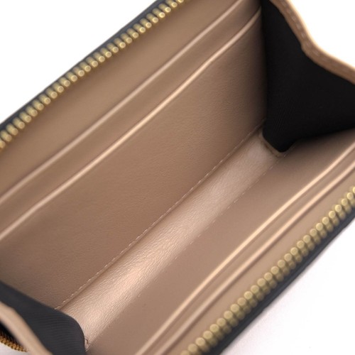SMYTHSON Croco Embossed Small Zip Around Wallet in Mara w/Coin Case NEW w/o Tag! - Picture 7 of 7