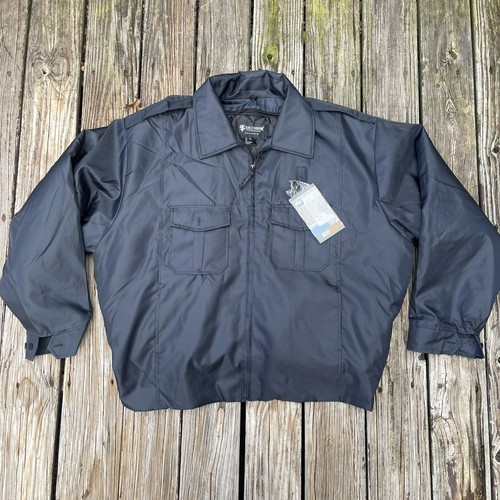 Tact Squad Classic Duty Men's Black With Removable Liner Jacket Size 3XL NEW