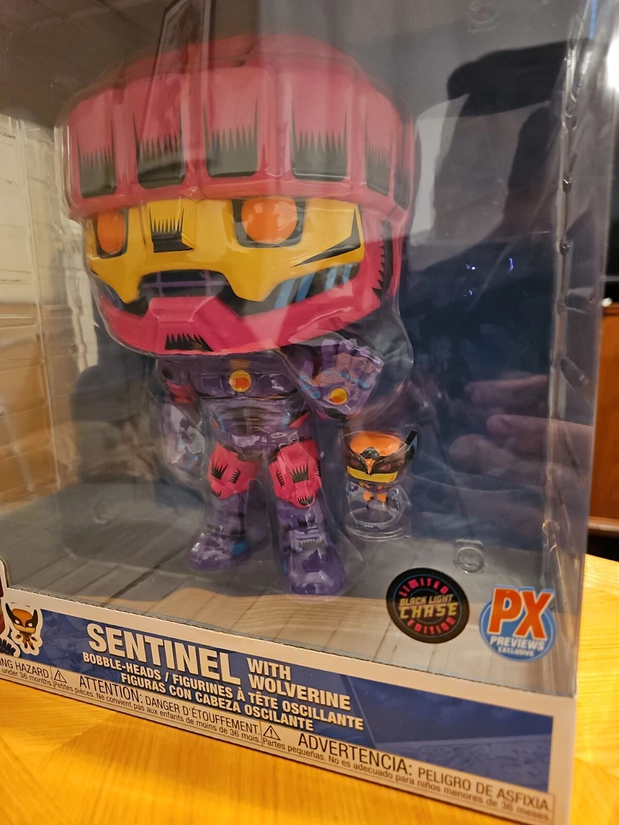 Sentinel with Wolverine (Marvel) X-Men 10 PX Exclusive Jumbo Funko Po –  Collector's Outpost