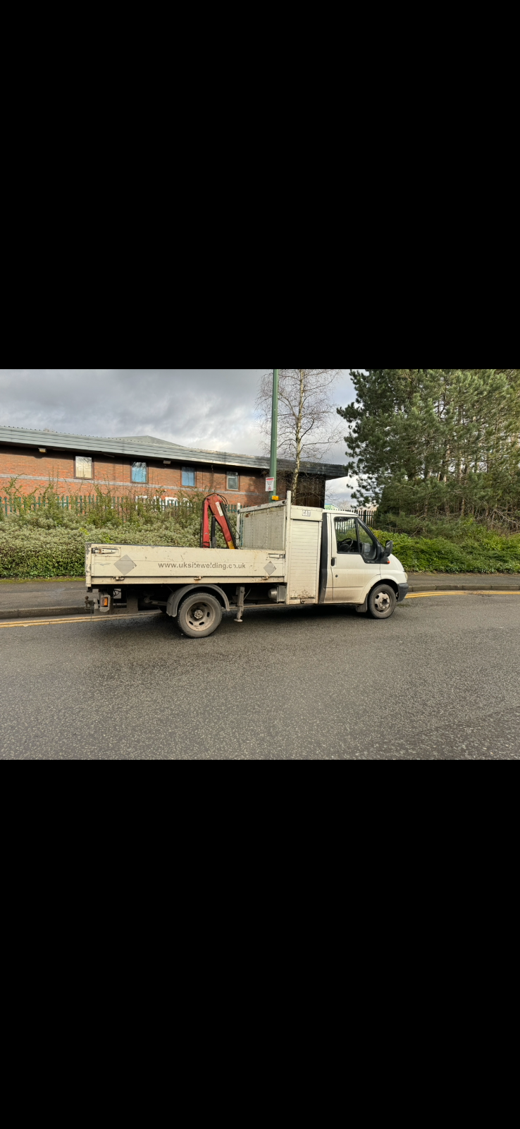 ford transit hiab pickup truck motd cheap truck hot tub digger plant