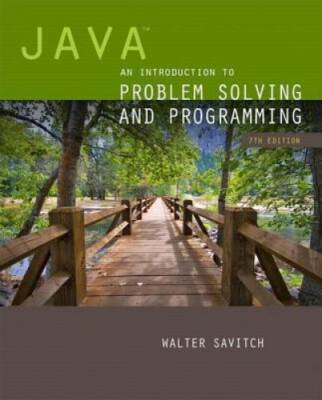 Java: An Introduction to Problem Solving and Programming (7th Edition) - GOOD