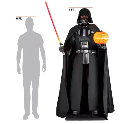 STAR WARS Disney 7-foot Animated LED Darth Vader Halloween Home