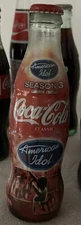Coca Cola Bottle 8 oz Unopened American Idol Season 3 Wrapped