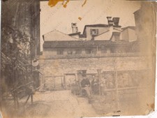 GIUDECCA Coppia giardino Casa del Leone Venezia Fotografia albumina