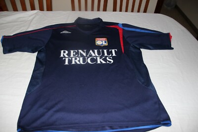 T-Shirt Official Olympique Lionnais Brand Umbro Size XL Renault Trucks  Shirt | eBay