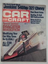 Car Craft Drag Racings Complete Magazine May 1972  -