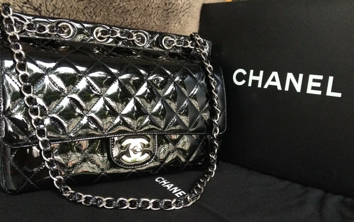 Chanel Vintage Rare Denim Classic Square Mini Flap