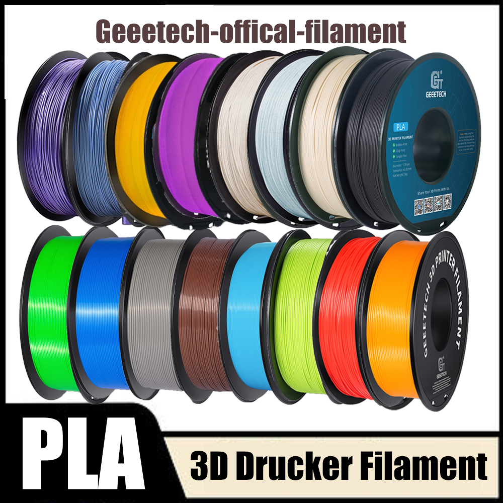 Geeetech 3D Drucker Filament PLA/wood/marble/flash 1,75mm 1KG