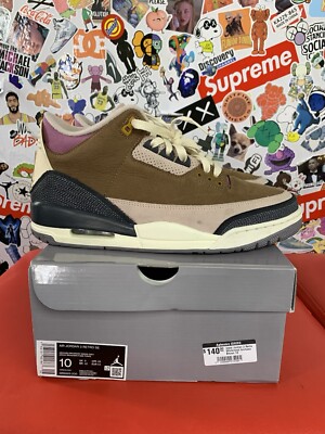 Size 10 - Jordan 3 Retro Winterized Men's Shoes Archaeo Brown 100% Authentic