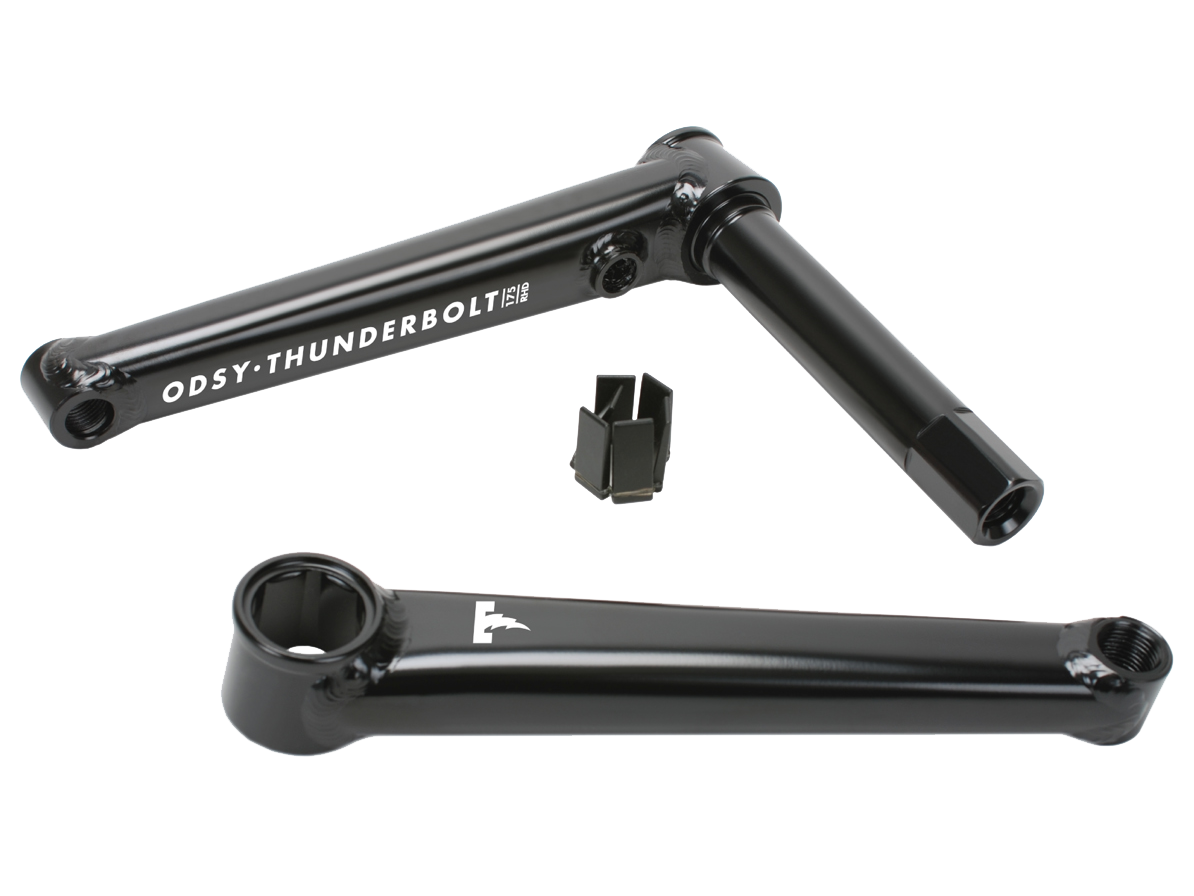 ODYSSEY Thunderbolt Crank SET Black 170mm RHD | eBay