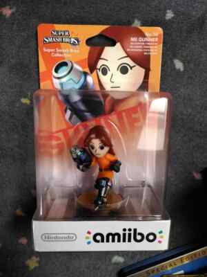 Mii Gunner Amiibo Super Smash Bros. No. 50 Neu & OVP