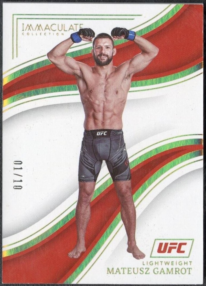 2023 Panini Immaculate Collection UFC - Mateusz Gamrot #58 - 1 of 1