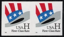 MALACK 3265a F-VF OG NH, Imperf Pair, Nice! (Stock P..MORE.. k1437