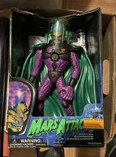 MARS ATTACKS MARTIAN SUPREME COMMANDER. 12" Digure 1996 Trendmasters MIP.