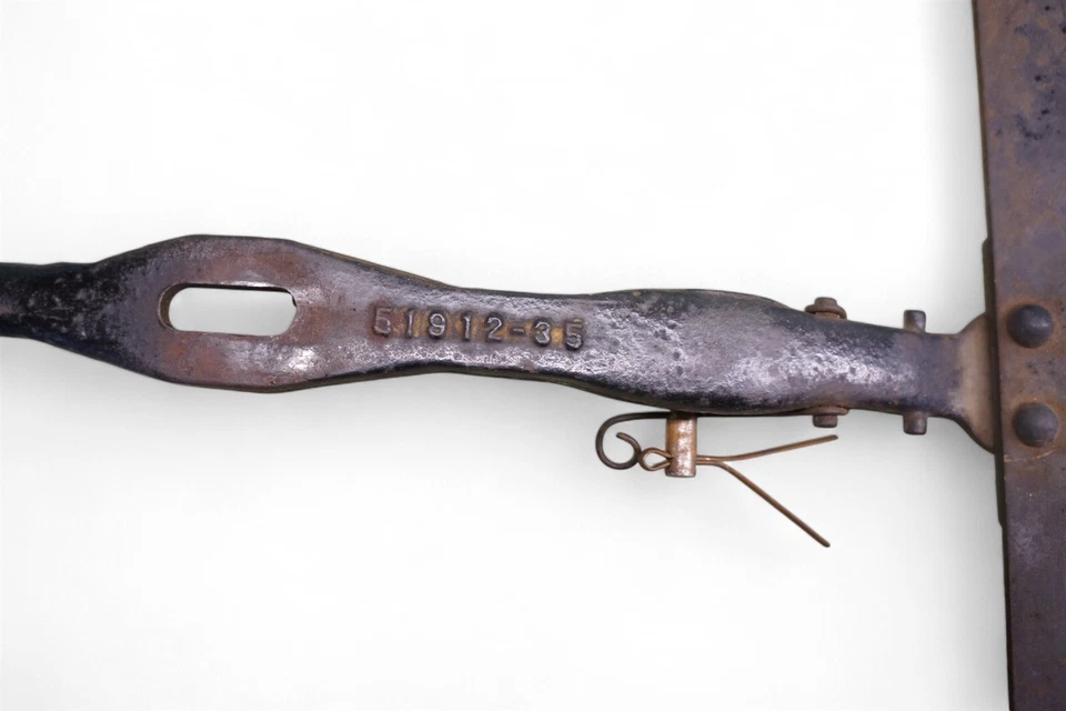 1940 Harley Knucklehead EL E Flathead UL 战前刚性原始设备制造商座椅 T 杆 *2850 — 第 2/4 张图片