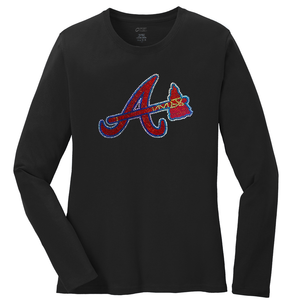 atlanta braves t shirts for women