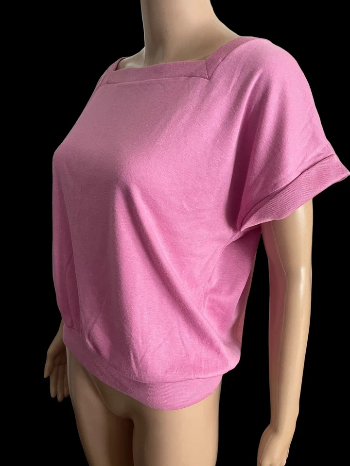 VTG Sears Women’s Perma Prest Square Neck Blouse Shirt Lavender Pink Size XL - Image 2 of 4