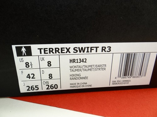 Adidas Terrex Swift R3 Wanderschuhe Trekking Hiking Unisex Schuhe Gr.42 Taupe - Bild 9 von 9