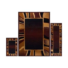 Home Dynamix HD5194-502 Ariana Arcata Area Rug 3 Piece Set (4'11" x6'11,1'8" ...