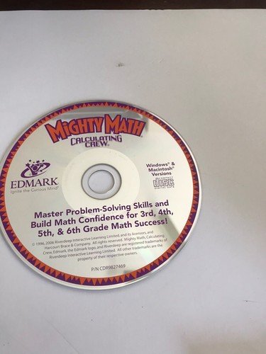 Mighty Math Number Heros And Calculating Crew CD ROM - Picture 3 of 3