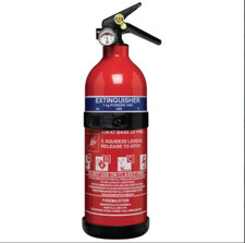 1kg Class ABC Dry Powder Fire Extinguisher With Gauge + Free 24h Delivery