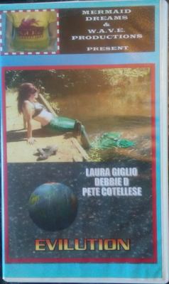 EVILUTION-Limited Edition-SOV B Horror/Mermaid Movie DVD-Signed