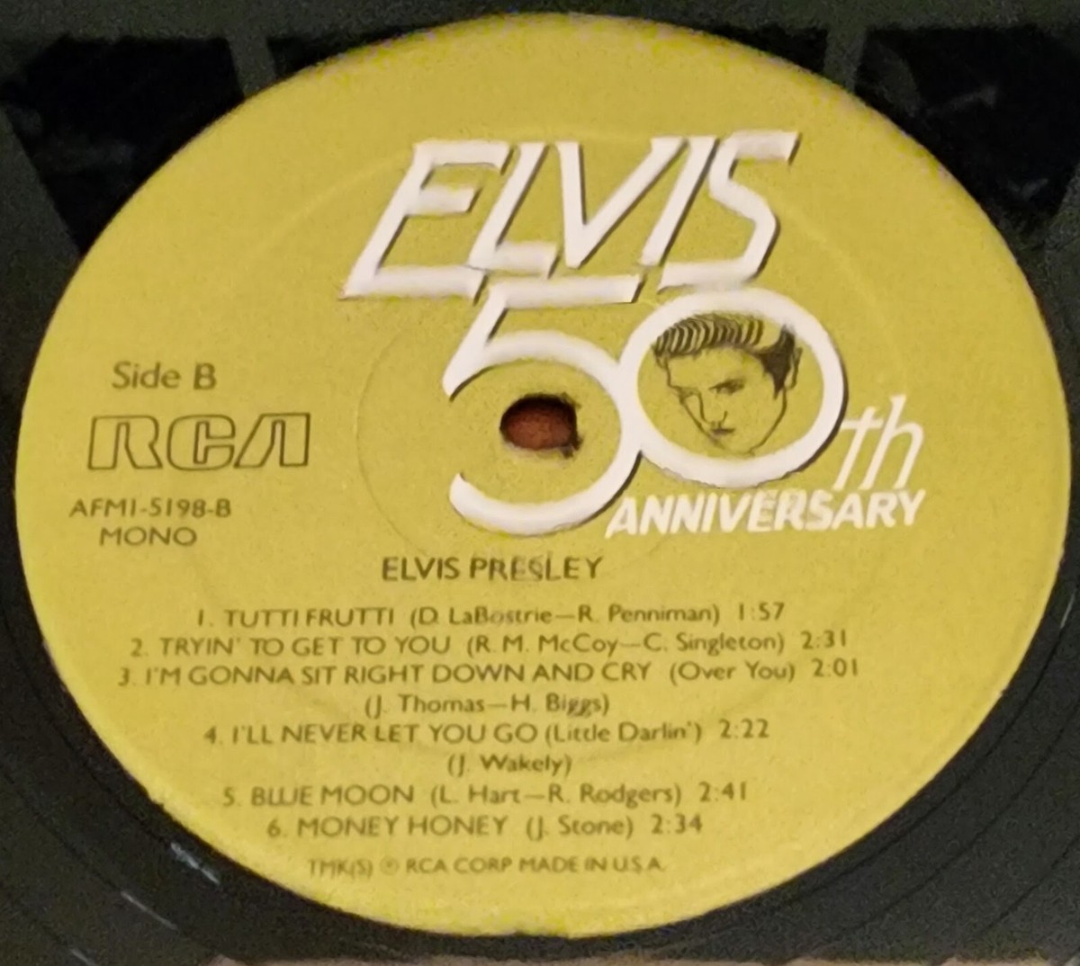 Elvis Presley (self-titled debut) Vinyl LP RCA AFM1-5198 1984
