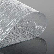 1pc Water Sheet Ripple Realistic Clear 100cm*50cm for Model Railway Layout