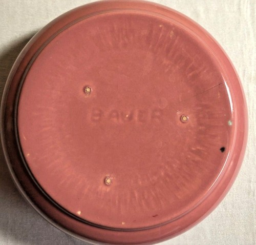 Bauer Pottery Monterey Moderne 7 inch Bowl ~ Your Choice Pink or Chartreuse - Picture 15 of 16