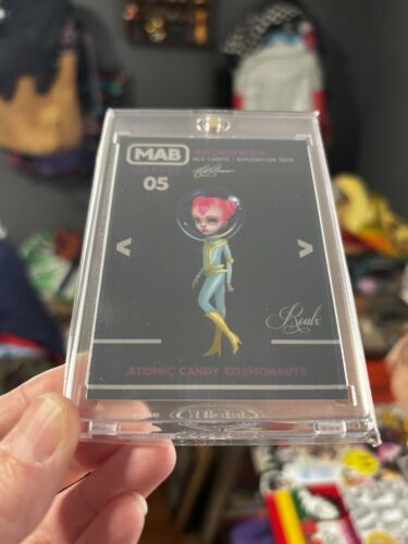 Mab Graves X RTC Atomic Candy Cosmonauts: 05 ANDROMEDA Trading Card