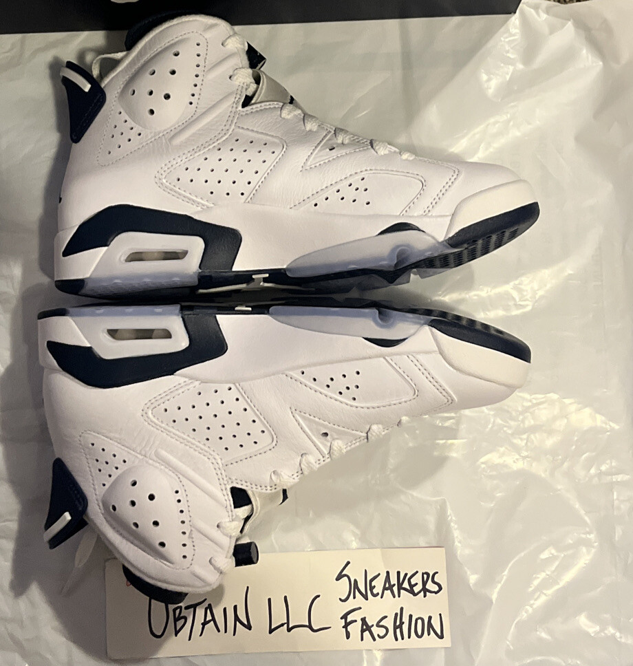 Size 7.5 - Air Jordan 6 Retro Midnight Navy 2022 195243736608| eBay