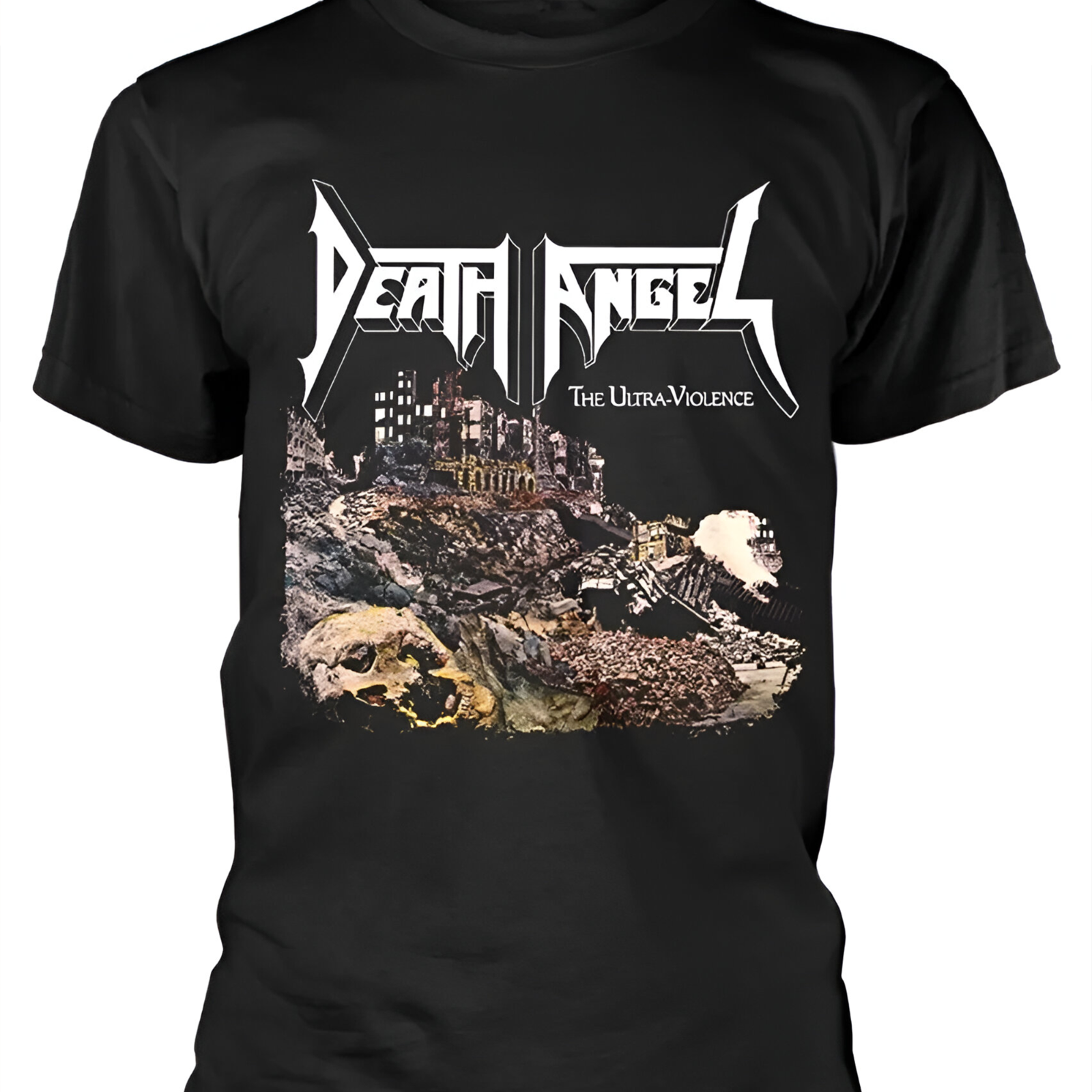 New Rare Death Angel Band Cotton Black S-5XL T-Shirt