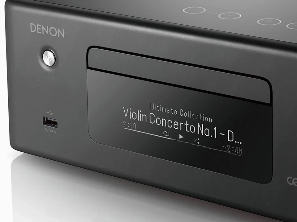 Denon RCDN11DAB Schwarz HiFi-Netzwerk-CD-Receiver mit HEOS und DAB+ B-Ware