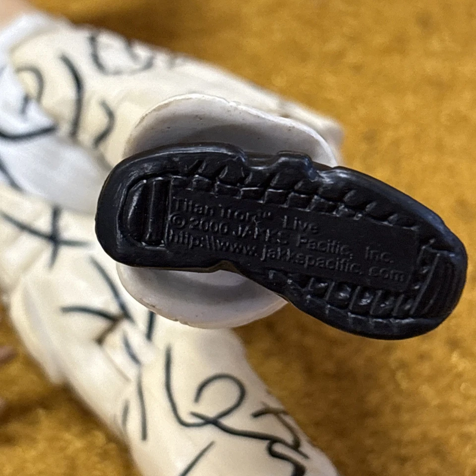 Anillo 2000 WWF WWE Jakks Grandmaster Sexay Brian Christopher Wrestling Rulers Foto 3 de 4