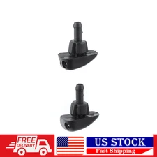 DUAL Universal Wiper Adjustable Nozzle Windshield Hole Water Washer Spray 3J Jet