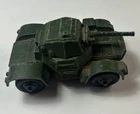 Vintage Meccano Dinky 670 Military Armored Car Toy Die-Cast Made In England