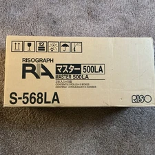 Riso Risograph S-568LA Master 500LA Stencil Rolls – 10 Rolls (5 Boxes) New