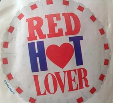 RED HOT LOVER 18" foil balloon #11345 - B25