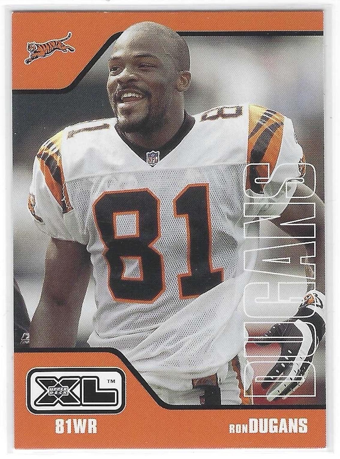 Ron Dugans 2002 Upper Deck XL #110 Cincinnati Bengals
