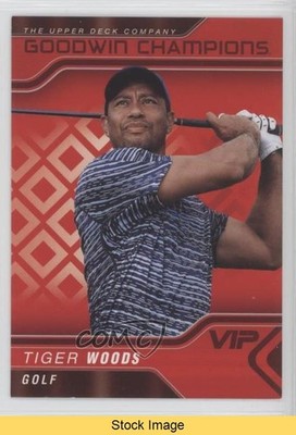 2023 Goodwin Champions VIP Prize Card Red Achievement Tiger Woods #P3 READ 0a5e