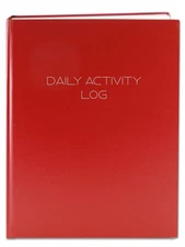 Daily Activity Log Book / 365 Day Activities Logbook (384 Pages) / 365 Page D...